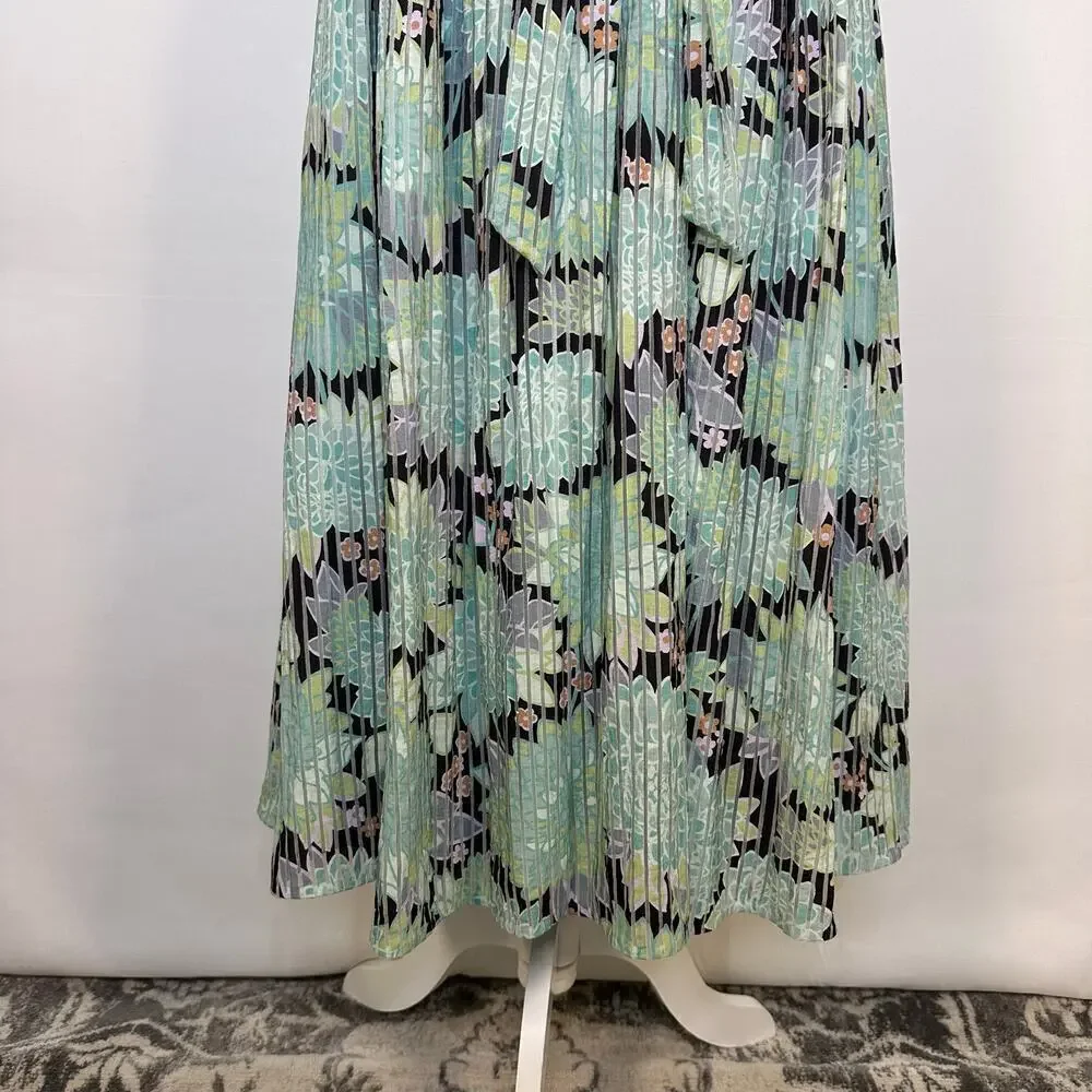 Kate Spade Floral Dalia Bloom Burnout Belted Dress